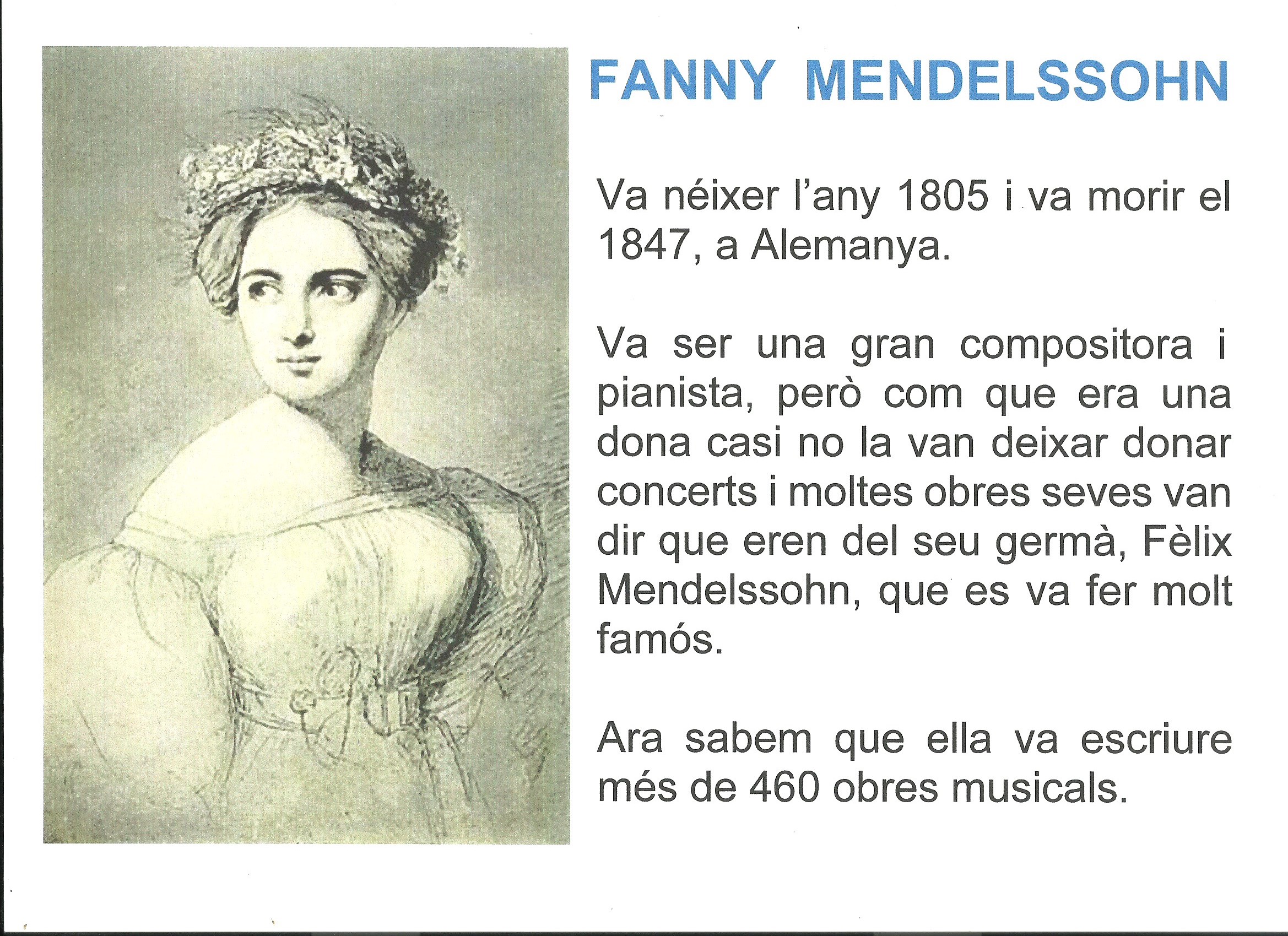 FANNY MENDELSSOHN