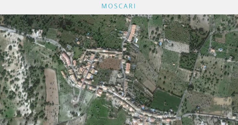 Mapa Moscari